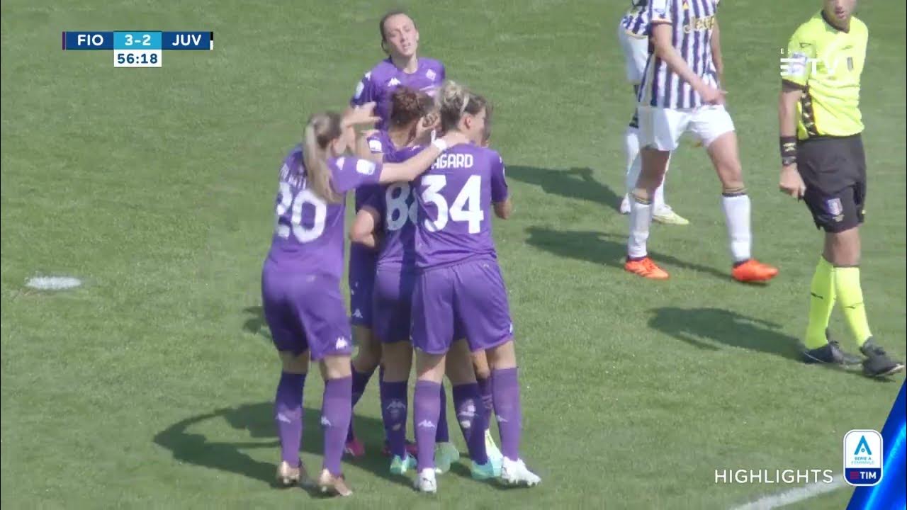 Fiorentina-Juventus 4-2 | Jóhannsdóttir apre, Boquete cala il poker | Serie A Femminile TIM 2022/23