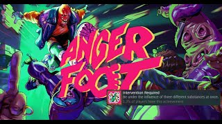 Anger Foot - How To Unlock The Intervention Required Achievement! Groovy!