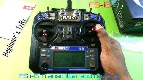Flysky fs-i6 transmitter and receiver || Best Beginners Radio || Radio for Drone