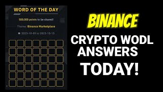 CRYPTO WODL ANSWERS TODAY - 8 LETTER WORDS