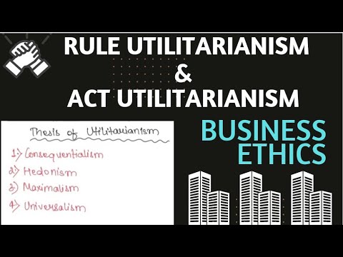 thesis of utilitarianism