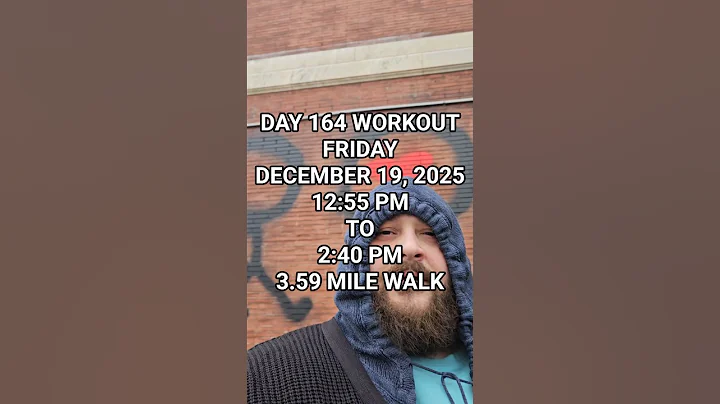 i weigh 512 lbs & i have exercised every day in a row for 164 Days. december 19, 2025