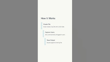 👤 Shell Script to Check Logged-in Users | Real Project Idea | Durga Sir