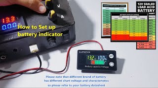how to setting supnova battery capacity voltage || how to set up battery indicator