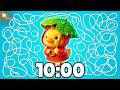 10 Minute SPRING Duckling Timer Cozy Classroom Countdown 