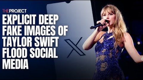 Explicit Deep Fake Images Of Taylor Swift Flooding Social Media Spark Alarm About AI