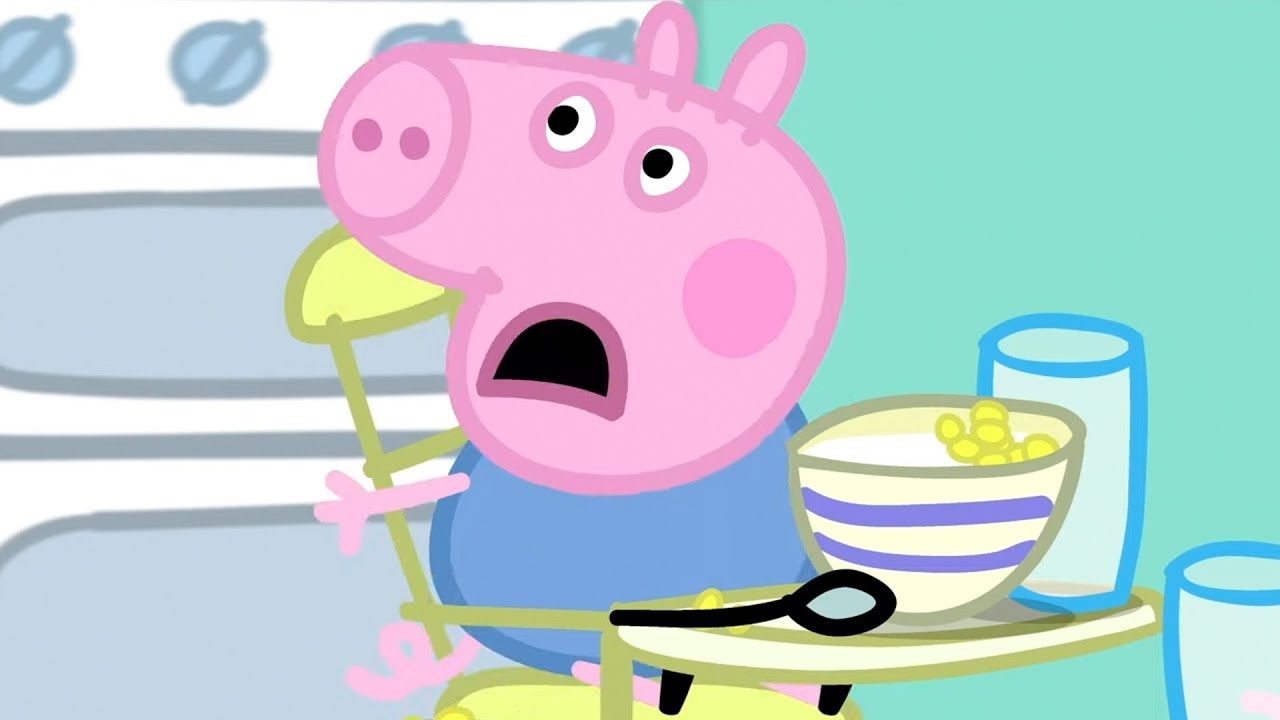 Peppa Malac | Csuklás | Rajzfilmek gyerekeknek