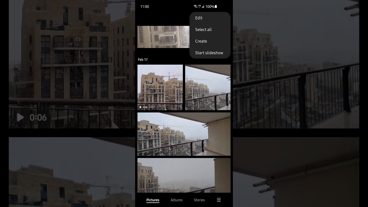 How to open the Samsung Galaxy Gallery Hidden Menu