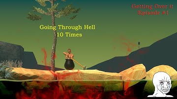 Epic Conqueror: 5 Times Completing Getting Over It |  Road to Golden Pot.