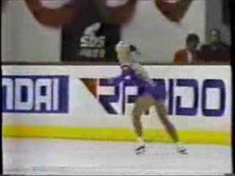 Lisa Ervin 1993 Junior Worlds FS