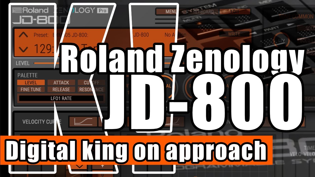 🎹 Roland Zenology: JD-800 Model Expansion (128 factory patches played ...