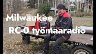 Milwaukee RC-0 työmaaradio /job site radio. 28.10.2023 by Jari T. Lukkarinen 114 views 5 months ago 13 minutes, 41 seconds