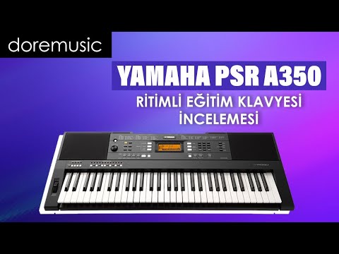 Синтезатор YAMAHA PSR-A350, відео 1