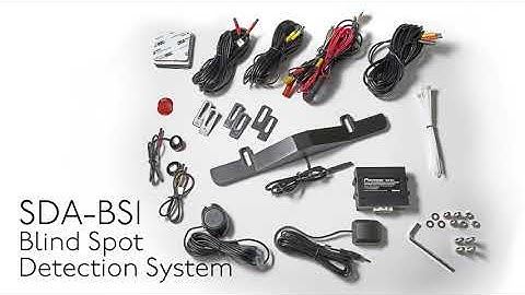 Pioneer SDA-BS1 License Plate Bar type add-on Blind Spot Detection system