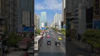 Яркий Бангкок: Движение Машин По Столице Таиланда