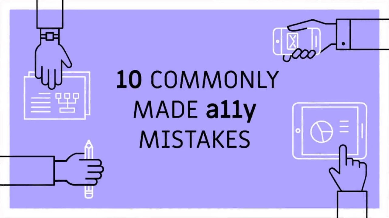 💬 10 commonly made accessibility (a11y) mistakes - Tanisha Sabherwal | Hack Quarantine