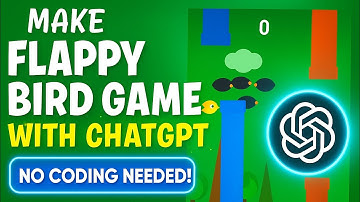  I MAKE FLAPPY BIRD 🐦 GAME WITH CHAT GPT ( NO CODING NEEDED ) ON MOBILE [DevLog] Day-1