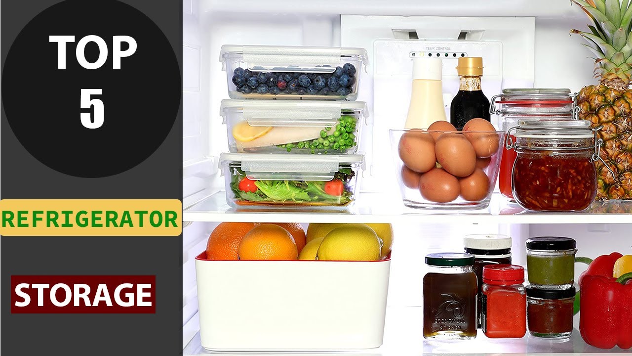Refrigerator Storage Top 5 Best Refrigerator Storage Bins 2021 YouTube