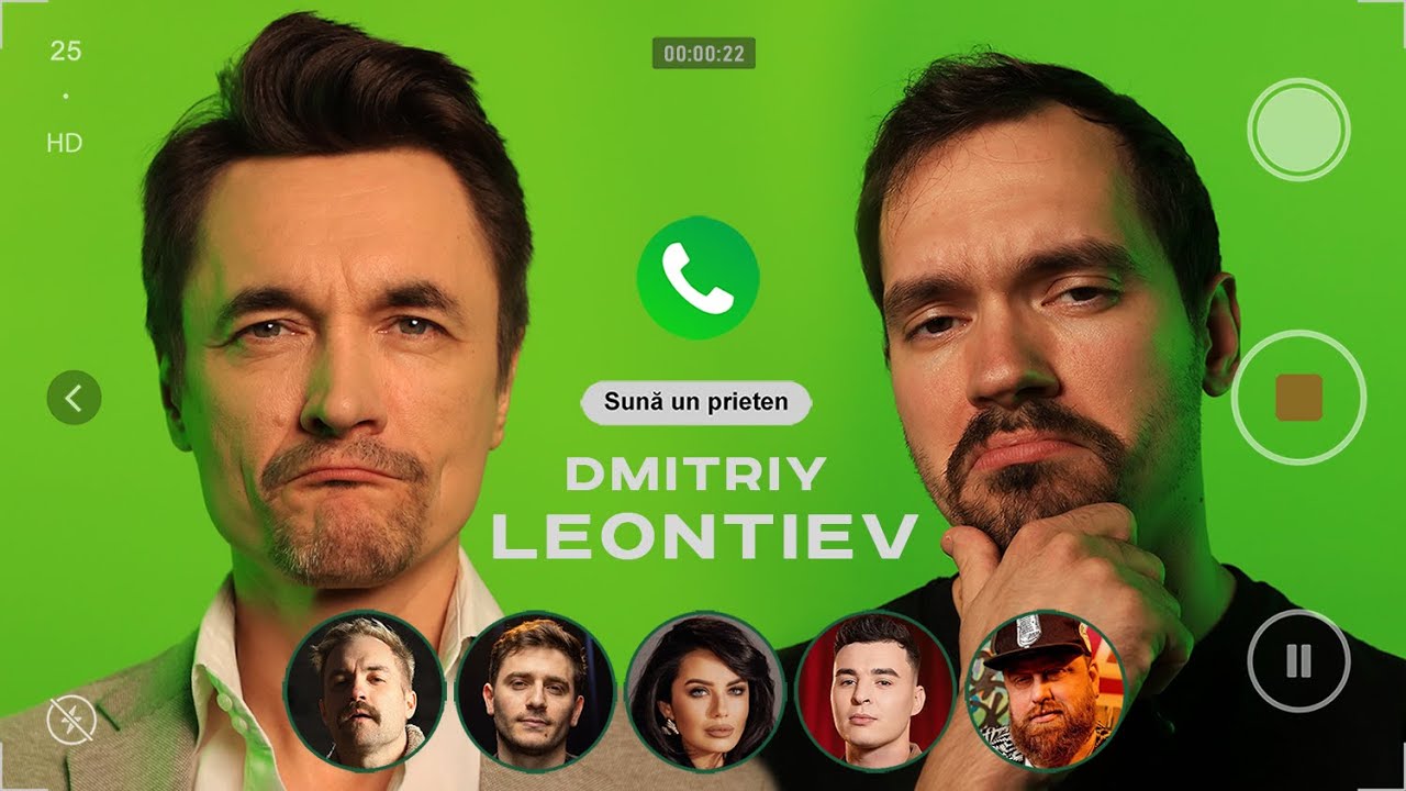 SUNĂ UN PRIETEN cu Dmitriy Leontiev și prietenii săi: Alexandru Ghețan, Cristina Evtodii, MC Mike.
