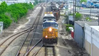 CSX train O721-19 through 79th street crossing
