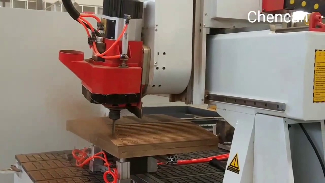4 axis rotating spindle auto tool changer cnc wood router YouTube