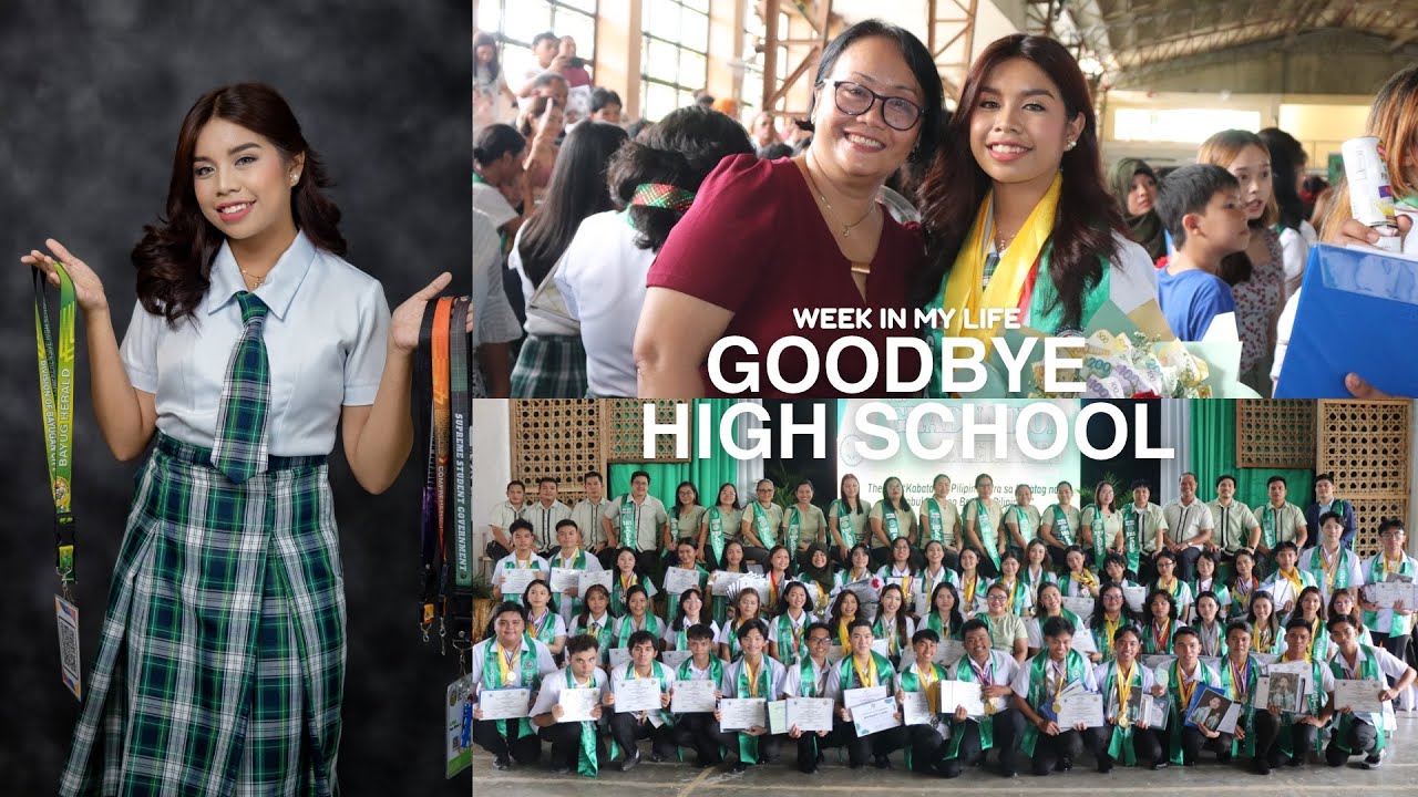 Gradwaiting GradWAITING & GraduATED Vlog| Finally done with High School๐ ...