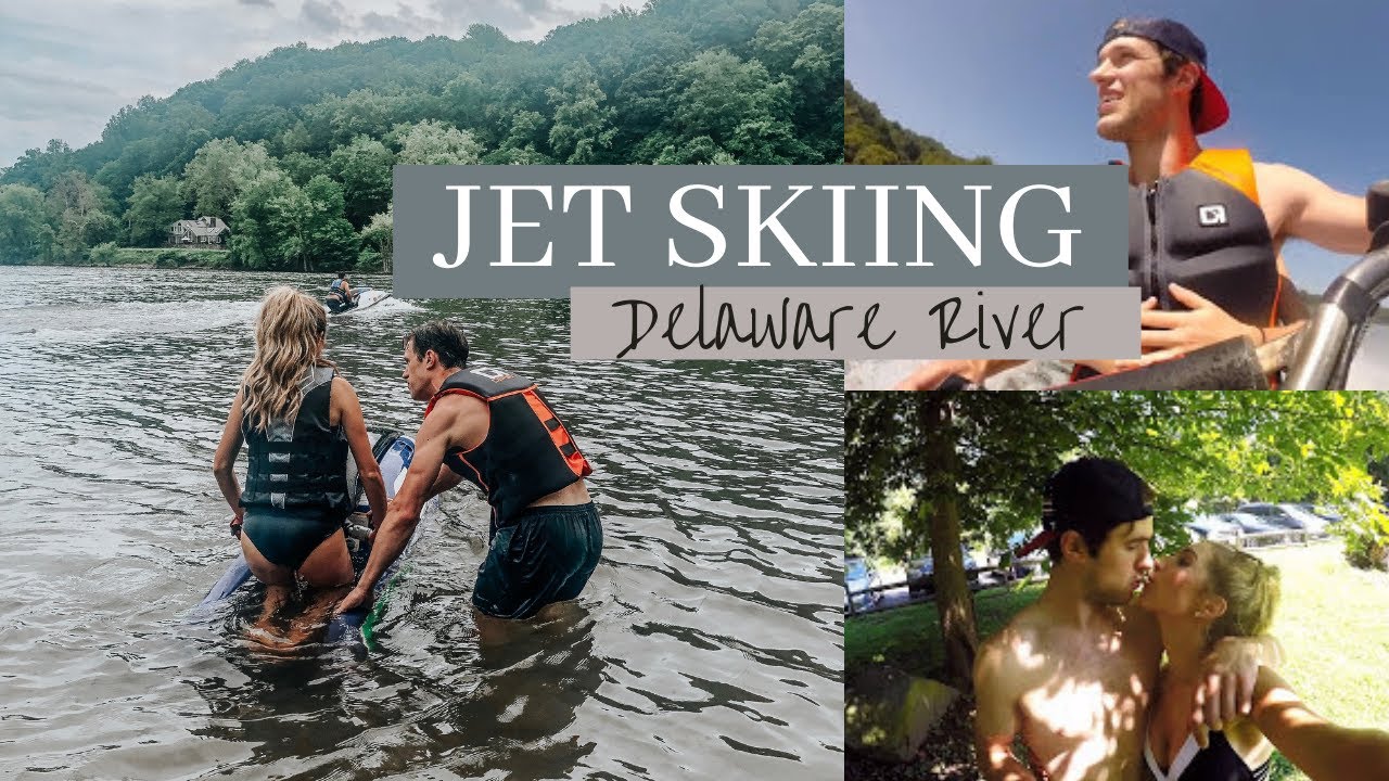 JET SKIING ON THE DELAWARE RIVER, BUCKS COUNTY, PA | LABOR DAY 2017