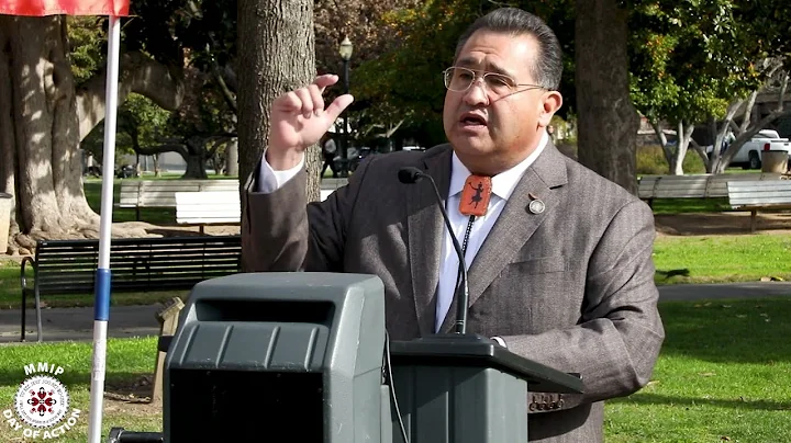 Yurok Chairman Joseph L. James & Assemblymember James Ramos Talk about MMIP