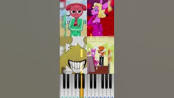 Sprunki vs Power of Makeup Complete Edition 😅 @Opilasokewt - Piano Tutorial