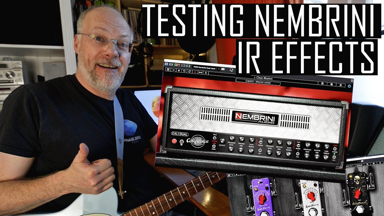 Nembrini & F-Audiolabs Eddie Kramer effect sims through the Cali Dual ...