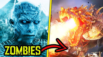 GAME OF THRONES ZOMBIES: The Most INTENSE Zombies Map YET. (Dragon Boss Fight!)