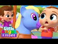 Yes Yes Play Nice At The Playground with Baby John | Little Angel And Friends Kid Songs