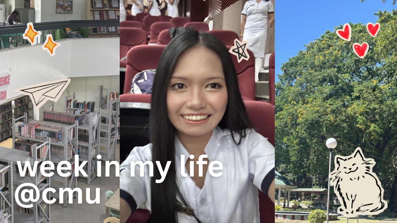 a week in a life @cmu | come w/ me to class, busy study days, and pinning ceremony preparations