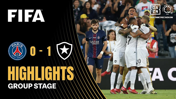 Paris Saint-Germain vs Botafogo Highlights | FIFA Club World Cup 2025