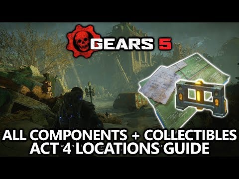 Video: Gears Of War 4 - Act 5 Locații Colectabile