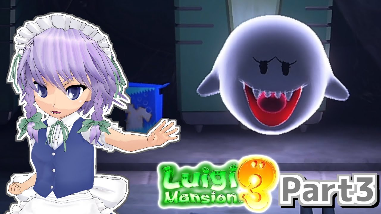 【ゆっくり実況】やりたい放題のルイージマンション3_Part3 #mmd   #ゆっくり実況