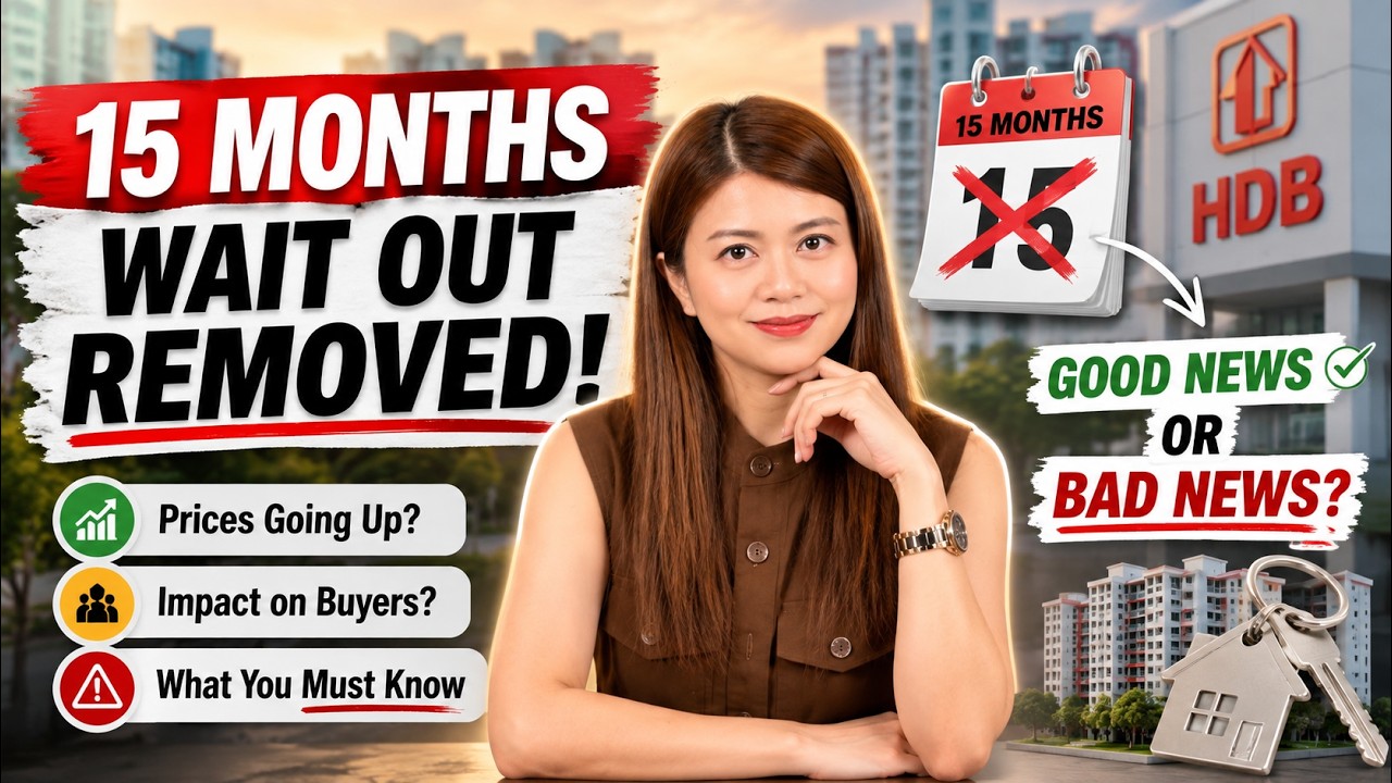 HDB Just Removed the 15-Month Wait-Out Rule... Here's What Happens Next