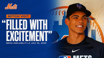 Mets First Round Pick Mitch Voit Talks Draft Day & Future in Queens | 2025 MLB Draft Interview