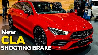 2020 MERCEDES CLA SHOOTING BRAKE CLA 250 AMG Line NEW Review WORLD PREMIERE