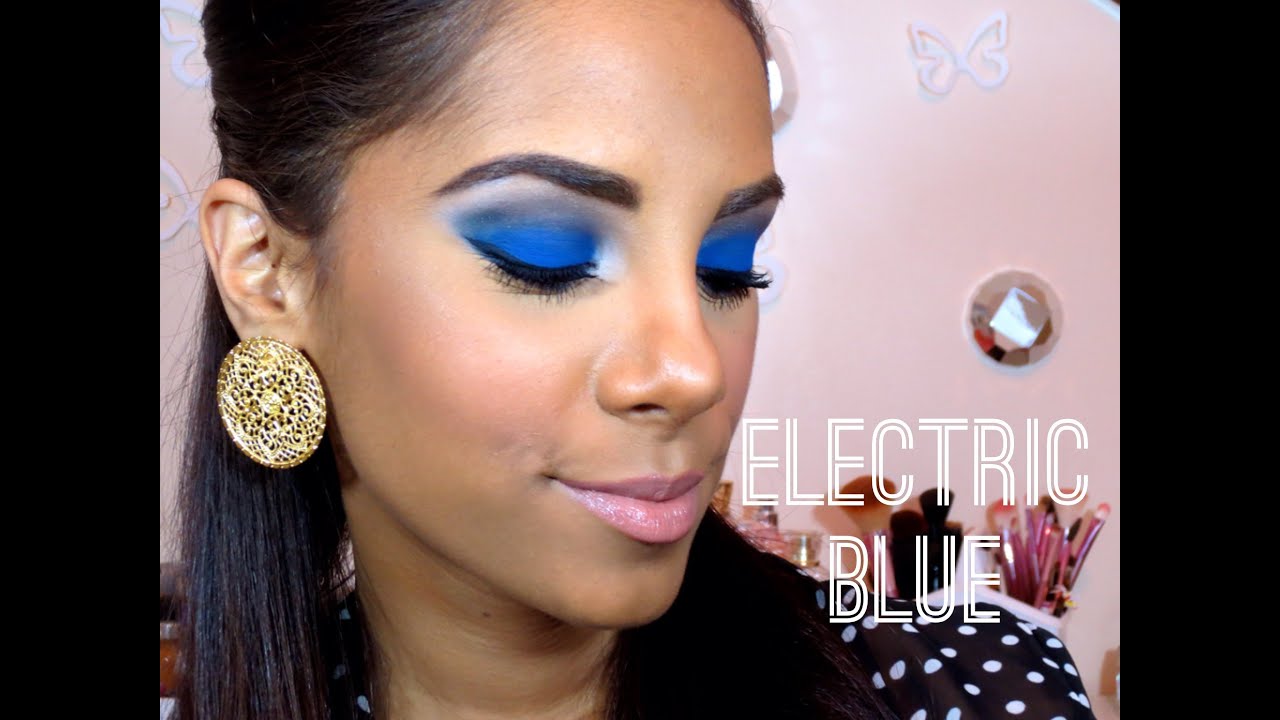 Electric Blue Makeup Tutorial YouTube