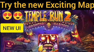 TEMPLE RUN 2 || HAUNTED HARVEST MAP // HALLOWEEN MAP // UPDATED NEW UI || COUNT MAGNUS CHARACTER