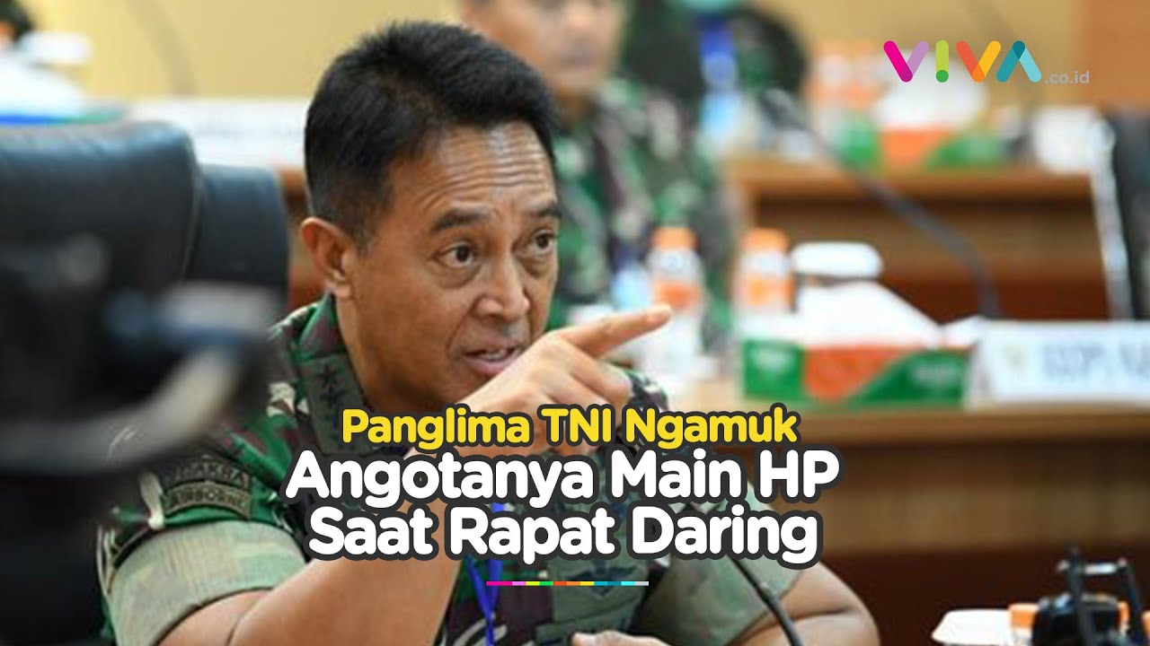Ketahuan Main Hape, Panglima TNI Bentak Kepala Staf Korem Merauke