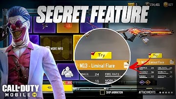 They should add this feature in CODM...