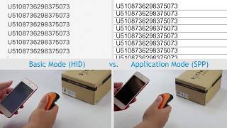 Comparing Scan Speed Between Basic Mode and Application Mode