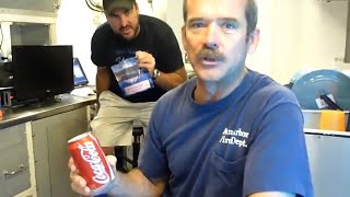 Opening a Soda on the Ocean Floor