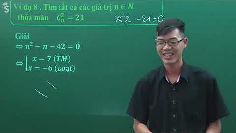 Giải phương trình và rút gọn hoán vị, chỉnh hợp, tổ hợp - Toán 11 | Thầy Nguyễn Công Chính