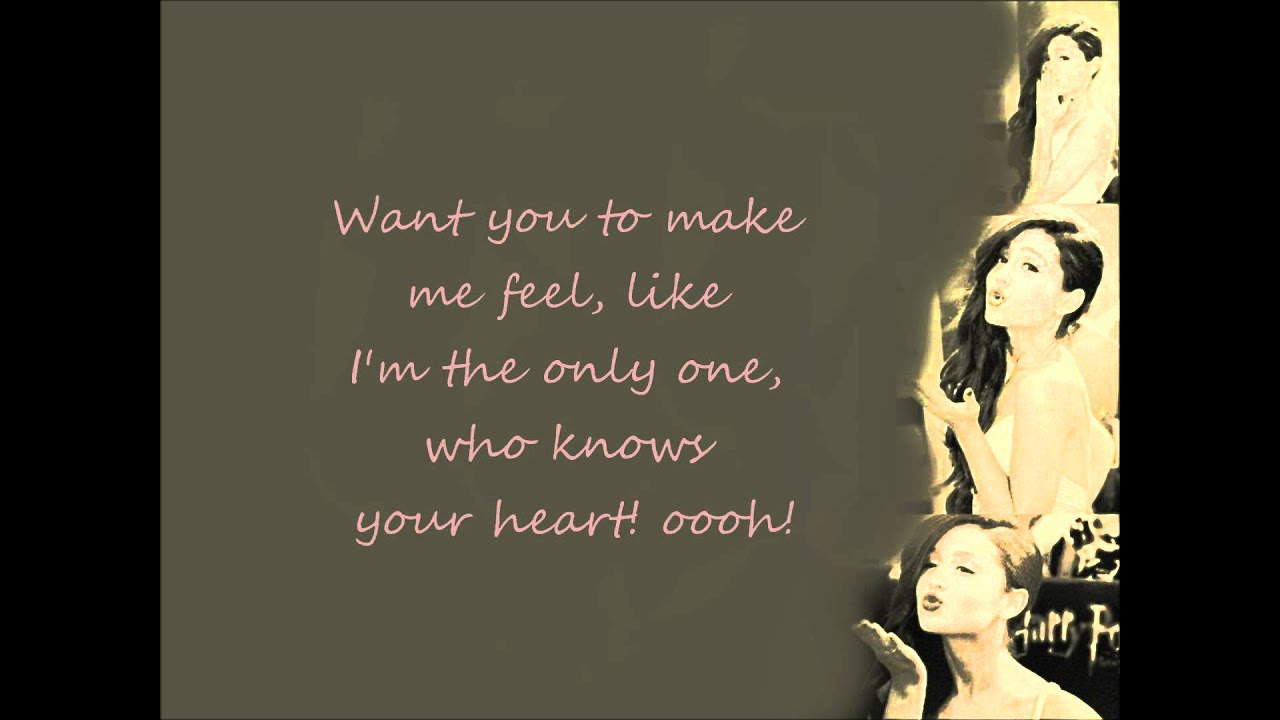 Only Girl In The World Ariana Grande (karaoke with lyrics)