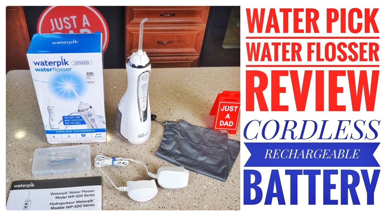 Waterpik Cordless Water Flosser for Teeth Waterproof WP560 Review