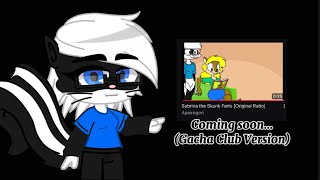 I Made Sabrina Skunk In Gacha Club. New Video Coming Soon.