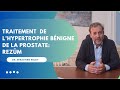 Traitement de lhypertrophie bnigne de la prostate rezm